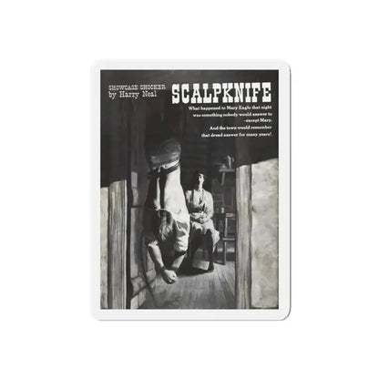Scalpknife, Showcase magazine, No. 4 - 1961 (Magazine Illustration) Refrigerator Magnet 4 Inch Die-Cut - The Sticker Space