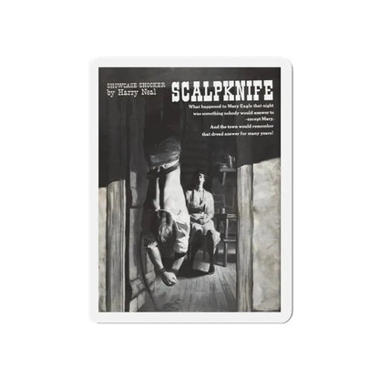 Scalpknife, Showcase magazine, No. 4 - 1961 (Magazine Illustration) Refrigerator Magnet - The Sticker Space