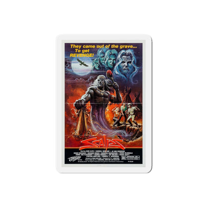 SCALPS 1983 Movie Poster - Refrigerator Magnet-6 Inch-The Sticker Space