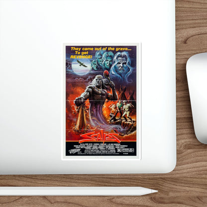 SCALPS 1983 Movie Poster STICKER Vinyl Die-Cut Decal-The Sticker Space