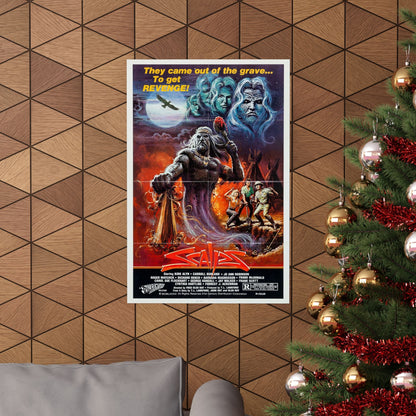 SCALPS 1983 - Paper Movie Poster-The Sticker Space