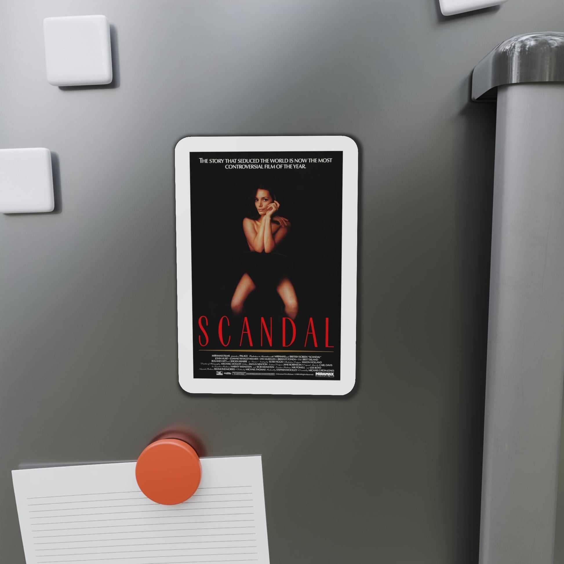 Scandal 1989 Movie Poster Die-Cut Magnet-The Sticker Space