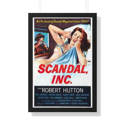 SCANDAL INC 1956 - Framed Movie Poster-20" x 30"-The Sticker Space