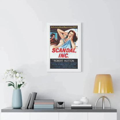 SCANDAL INC 1956 - Framed Movie Poster - The Sticker Space