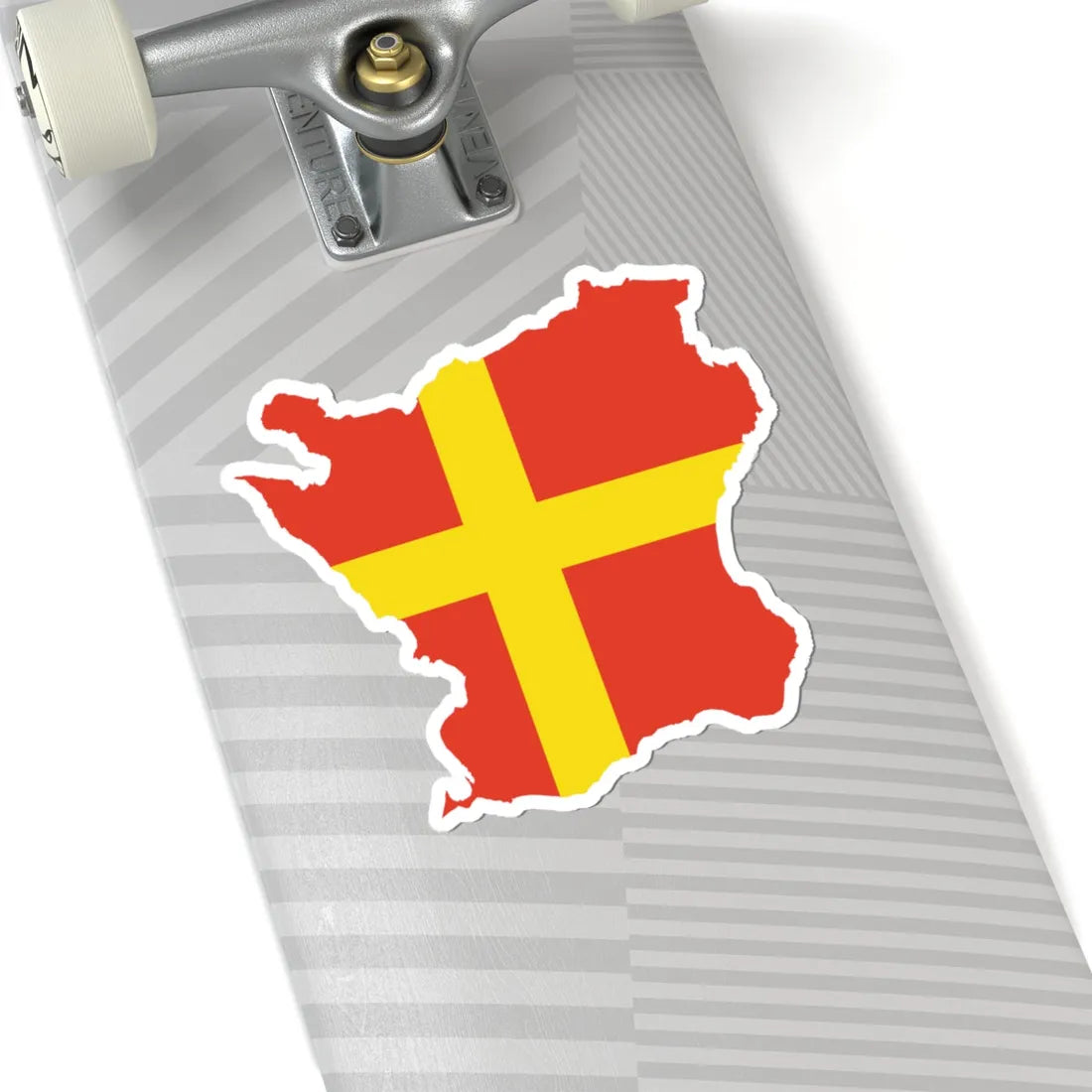 Scaniawithflag (Sweden) STICKER Vinyl Kiss-Cut Decal - The Sticker Space