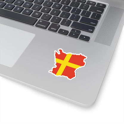 Scaniawithflag (Sweden) STICKER Vinyl Kiss-Cut Decal - The Sticker Space