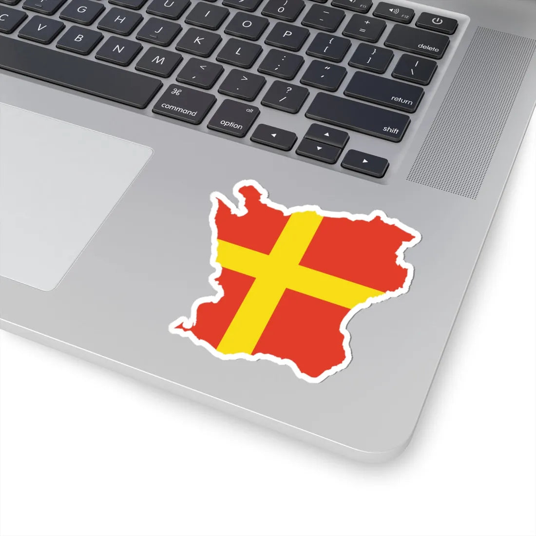 Scaniawithflag (Sweden) STICKER Vinyl Kiss-Cut Decal - The Sticker Space