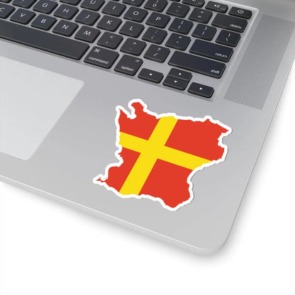 Scaniawithflag (Sweden) STICKER Vinyl Kiss-Cut Decal - The Sticker Space
