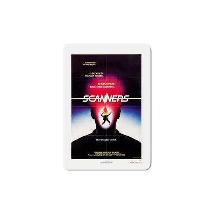Scanners 1981 Movie Poster Refrigerator Magnet 5 Inch - The Sticker Space