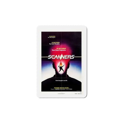 Scanners 1981 Movie Poster Refrigerator Magnet - The Sticker Space