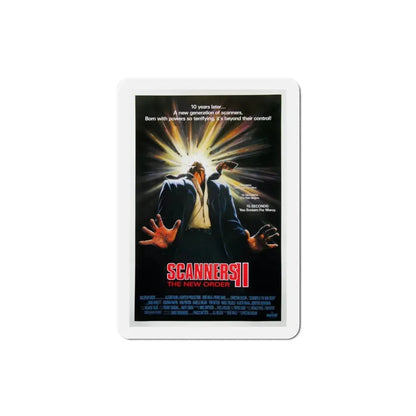Scanners II 1991 Movie Poster Refrigerator Magnet 3 Inch - The Sticker Space