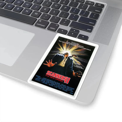 Scanners II 1991 Movie Poster - STICKER Vinyl Kiss-Cut Decal - The Sticker Space