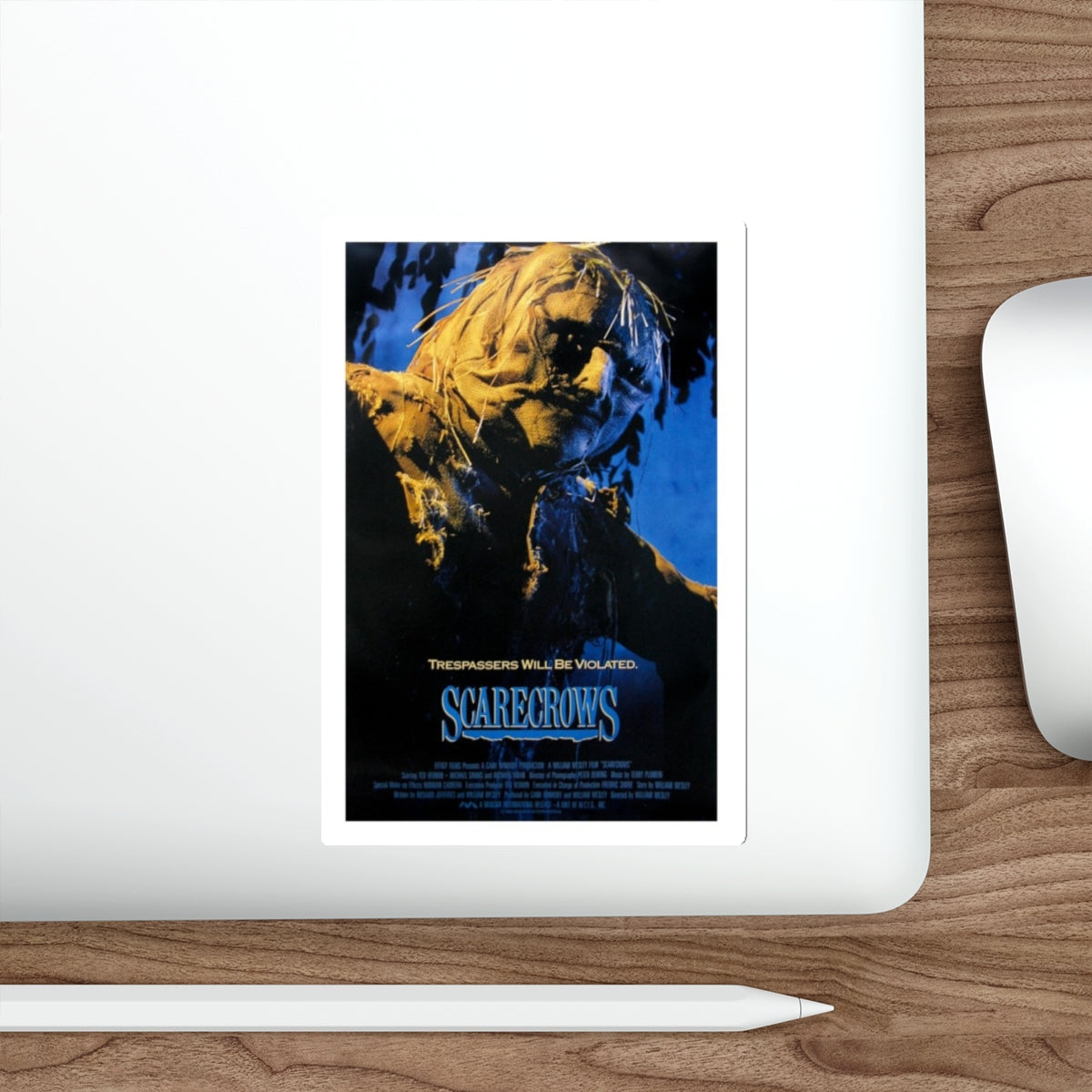 SCARECROWS 1988 Movie Poster STICKER Vinyl Die-Cut Decal-The Sticker Space