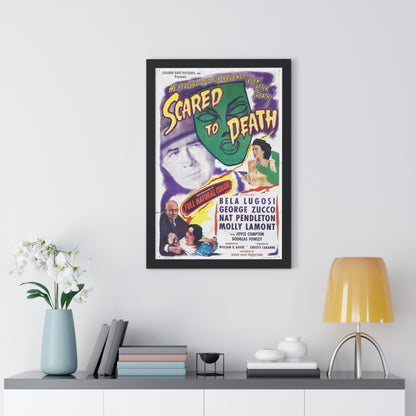 SCARED TO DEATH 1946 - Framed Movie Poster-The Sticker Space