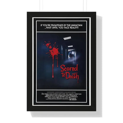 SCARED TO DEATH 1980 - Framed Movie Poster - The Sticker Space
