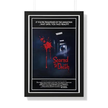 SCARED TO DEATH 1980 - Framed Movie Poster - The Sticker Space