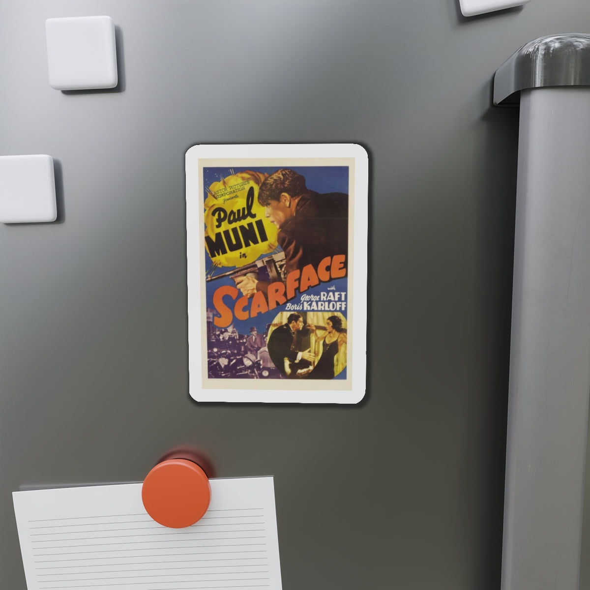 SCARFACE 1932 Movie Poster - Refrigerator Magnet-The Sticker Space