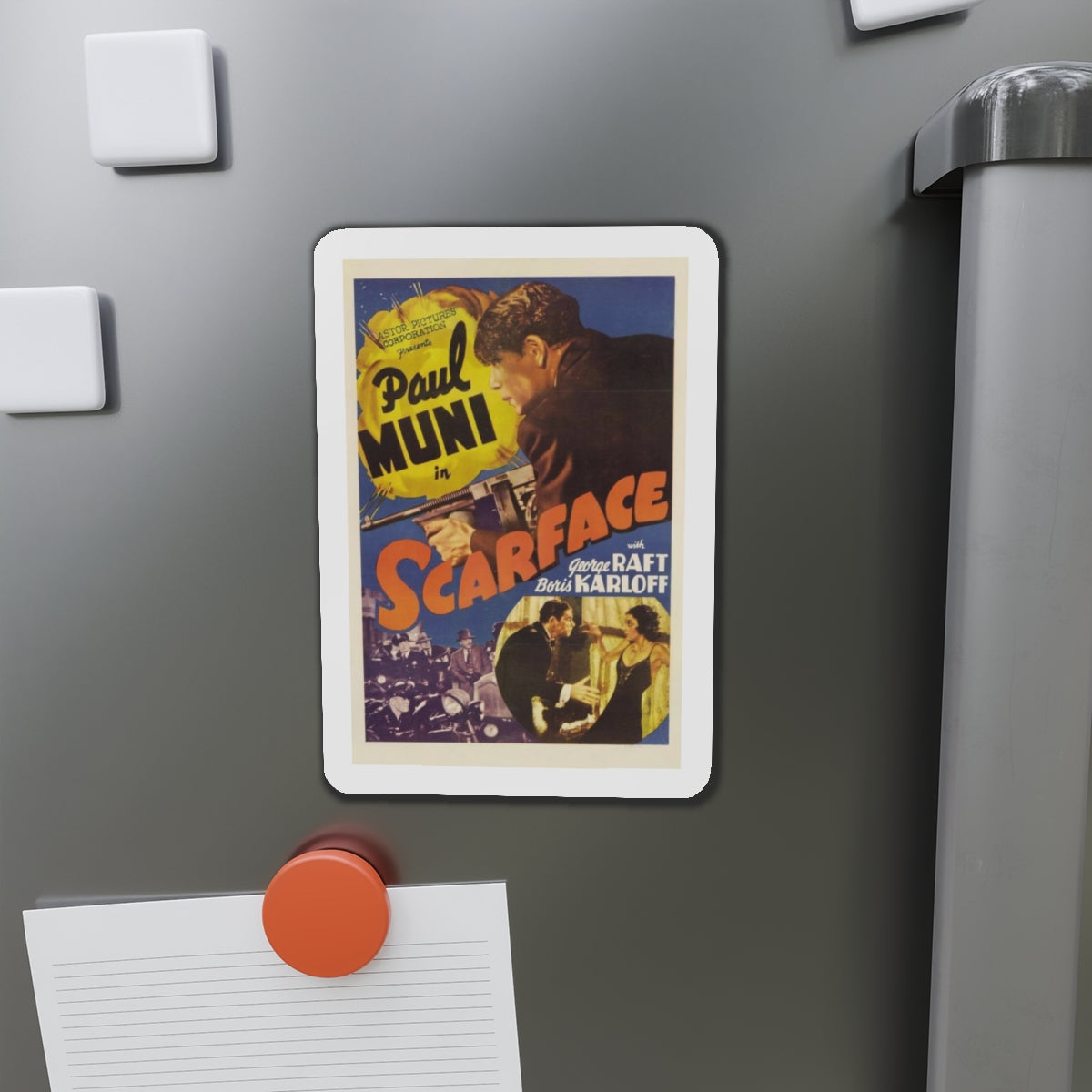 SCARFACE 1932 Movie Poster - Refrigerator Magnet-The Sticker Space