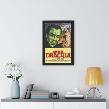 SCARS OF DRACULA 1970 - Framed Movie Poster-The Sticker Space