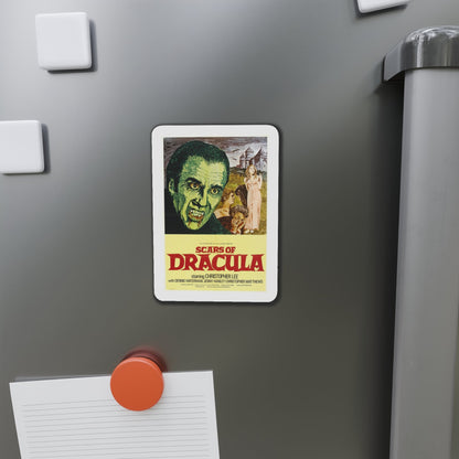 Scars of Dracula 1970 Movie Poster Die-Cut Magnet-The Sticker Space