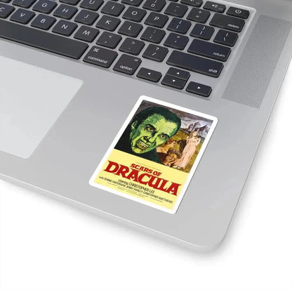 SCARS OF DRACULA 1970 Movie Poster - STICKER Vinyl Kiss-Cut Decal - The Sticker Space