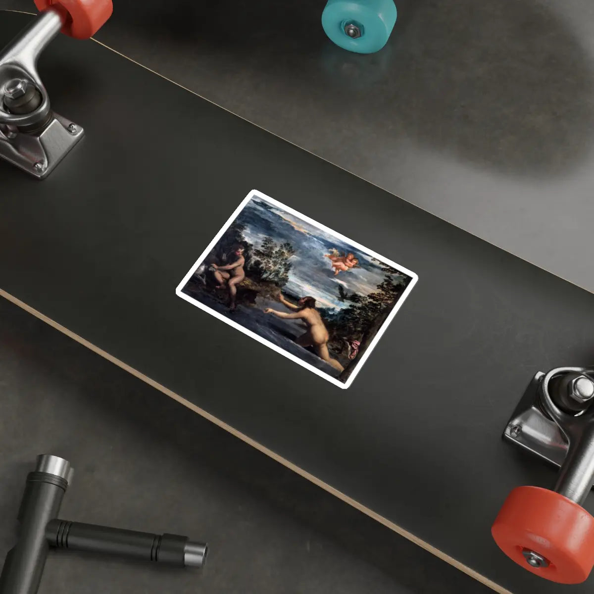 SKU:27444733450636932901 Sticker types:White Shape:Die-Cut Sizes:5" × 5"