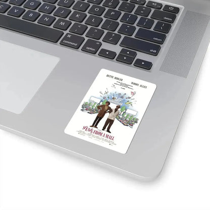 Scenes From a Mall 1991 Movie Poster - STICKER Vinyl Kiss-Cut Decal - The Sticker Space