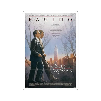 Scent of a Woman 1992 Movie Poster STICKER Vinyl Die-Cut Decal 4 Inch - The Sticker Space