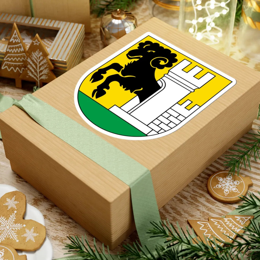 Schaffhausen-coat of arms (Switzerland) (Coat of Arms) STICKER Vinyl Kiss-Cut Decal - The Sticker Space