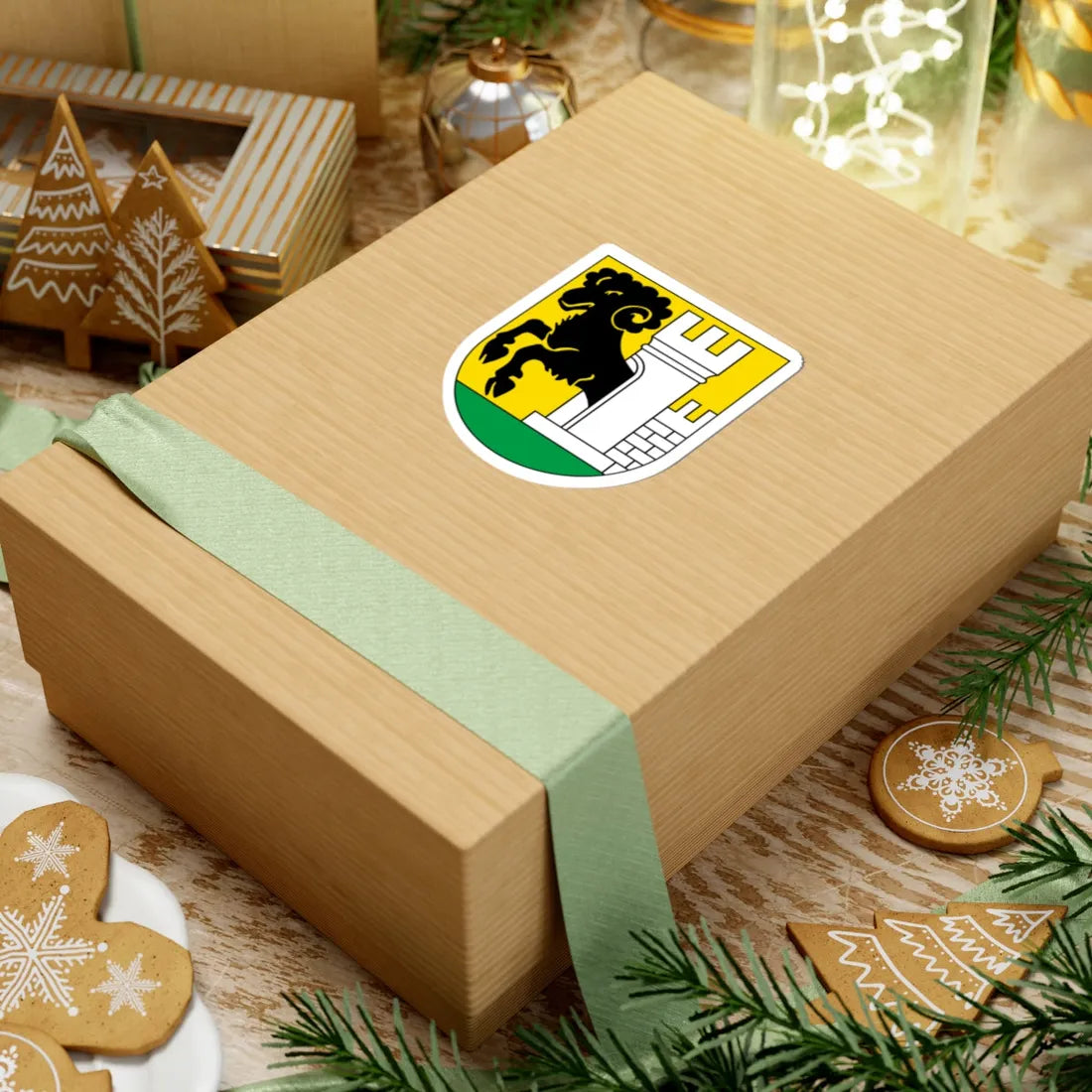 Schaffhausen-coat of arms (Switzerland) (Coat of Arms) STICKER Vinyl Kiss-Cut Decal - The Sticker Space