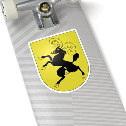 Schaffhouse-coat of arms (Switzerland) (Coat of Arms) STICKER Vinyl Kiss-Cut Decal - The Sticker Space