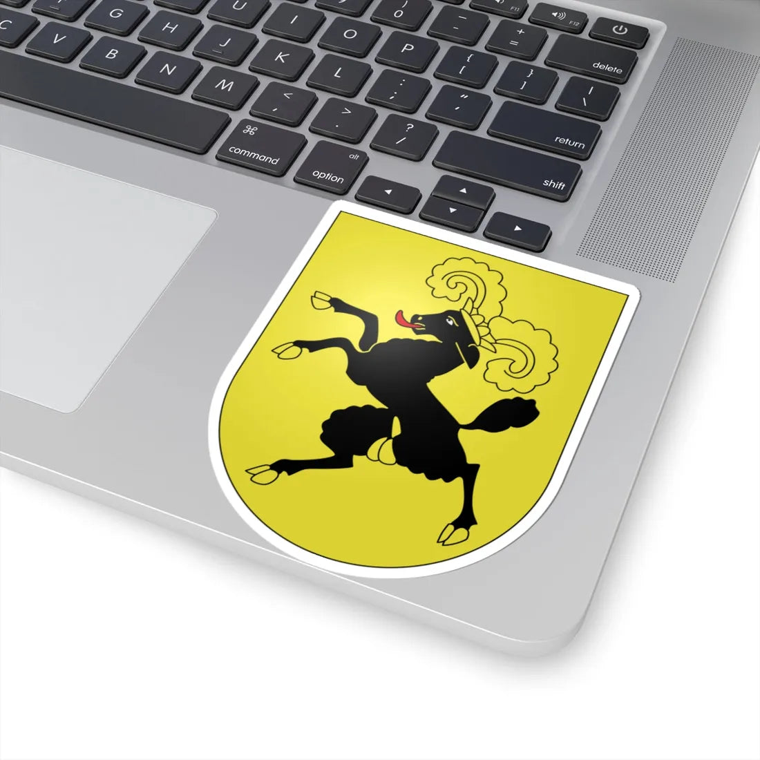 Schaffhouse-coat of arms (Switzerland) (Coat of Arms) STICKER Vinyl Kiss-Cut Decal - The Sticker Space