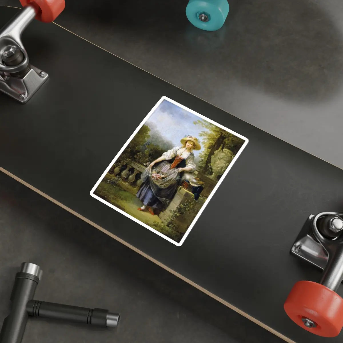SKU:30109384910937573653 Sticker types:White Shape:Die-Cut Sizes:6" × 6"