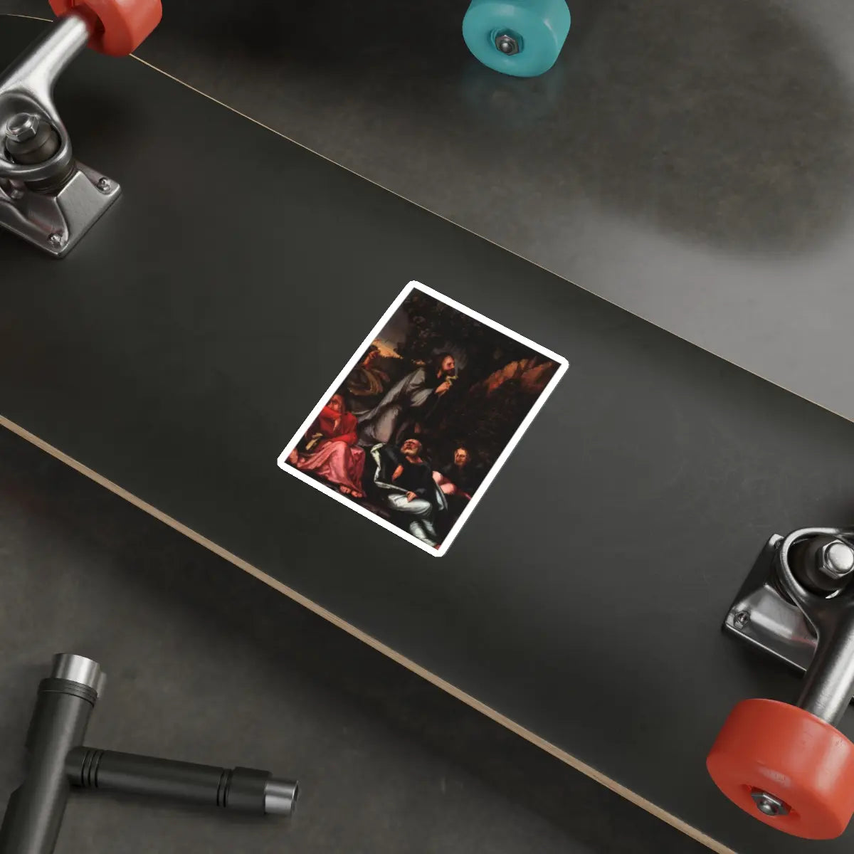 SKU:28454168871879559852 Sticker types:White Shape:Die-Cut Sizes:4" × 4"