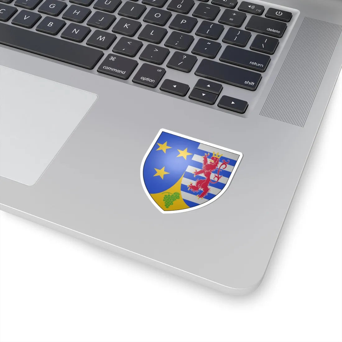 Schengen Coat of Arms (Luxembourg) (Coat of Arms) STICKER Vinyl Kiss-Cut Decal - The Sticker Space