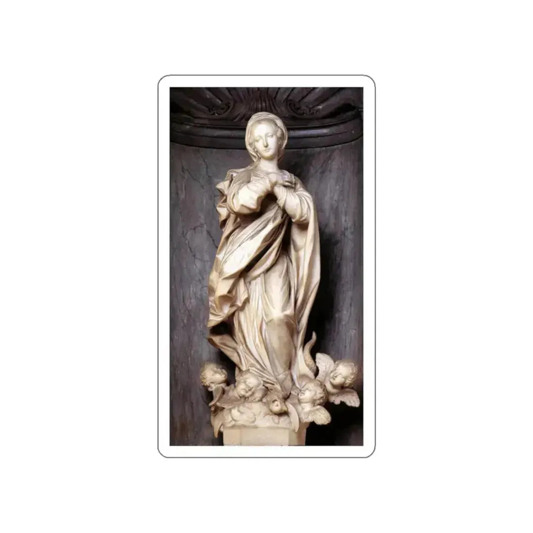 SCHIAFFINO, Francesco Maria - Immaculate Conception (Artwork) STICKER Vinyl Die-Cut Decal White Die-Cut 2 Inch - The Sticker Space