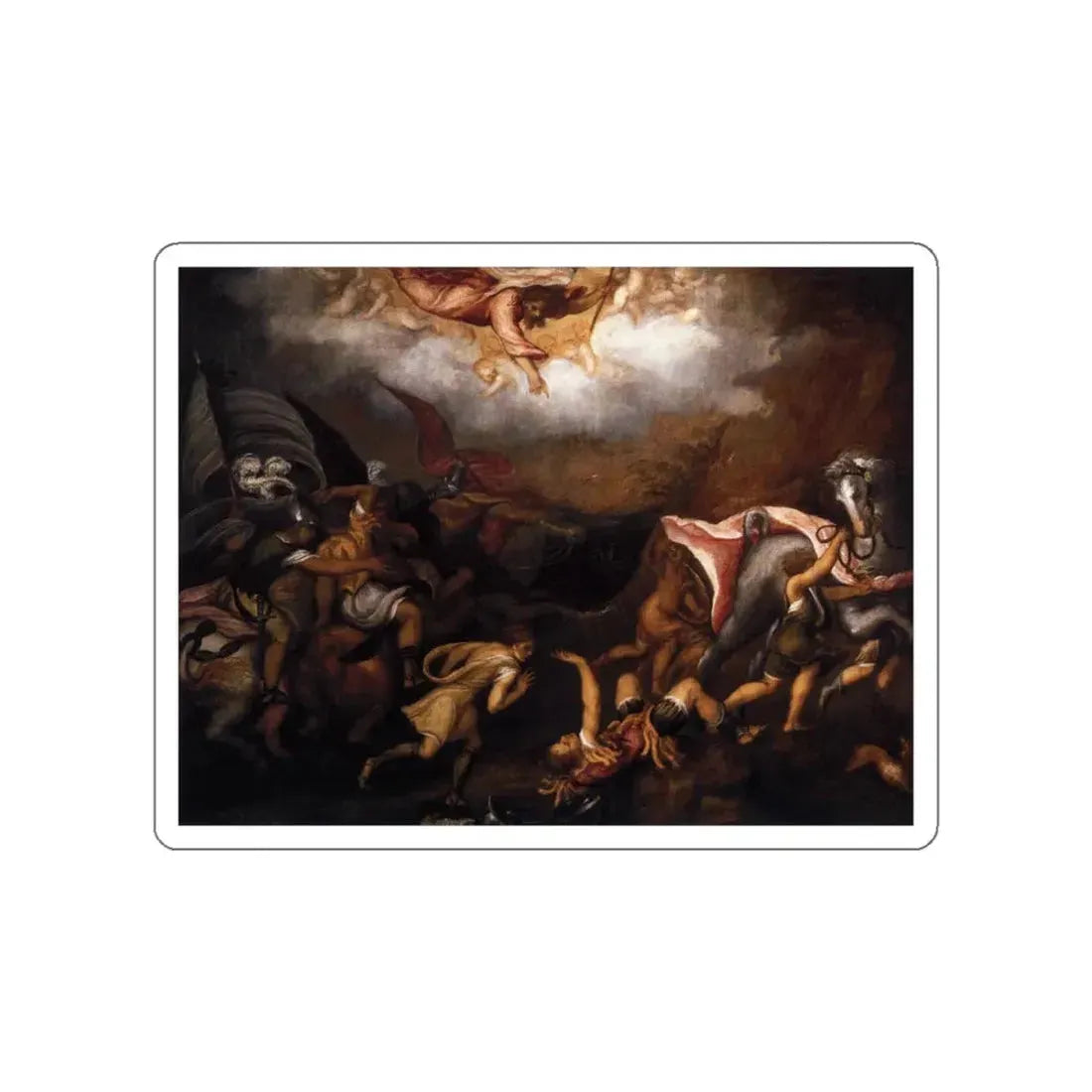 SCHIAVONE, Andrea - Conversion of Saul (Artwork) STICKER Vinyl Die-Cut Decal - The Sticker Space