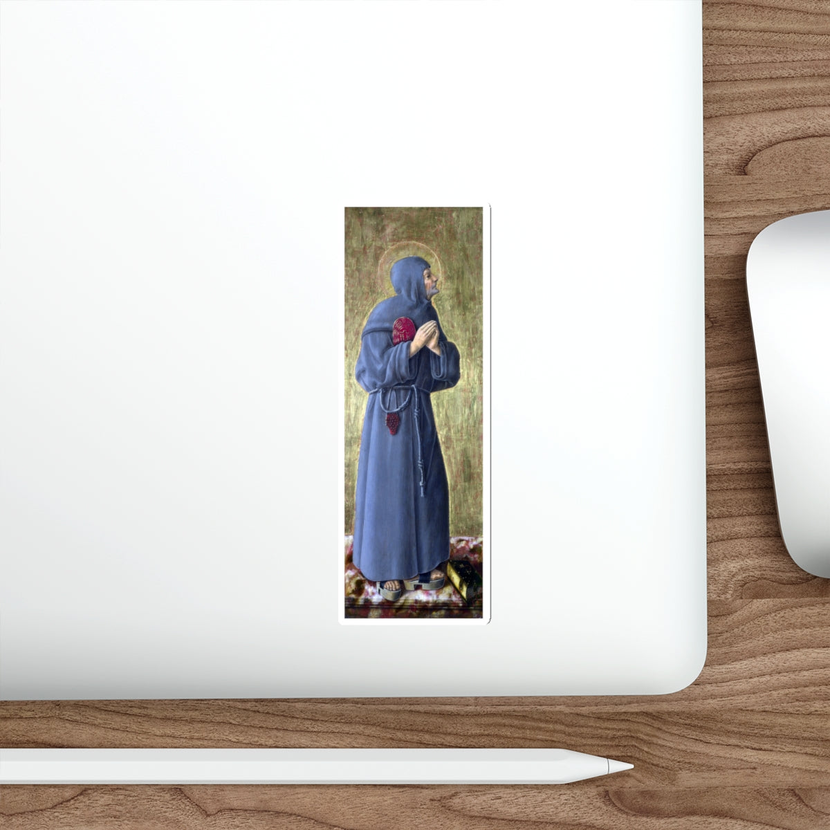 SCHIAVONE, Giorgio - Saint Bernardino (Artwork) STICKER Vinyl Die-Cut Decal-The Sticker Space