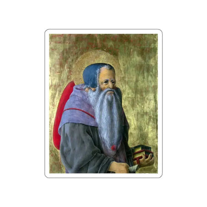 SCHIAVONE, Giorgio - Saint Jerome (Artwork) STICKER Vinyl Die-Cut Decal White Die-Cut 3 Inch - The Sticker Space