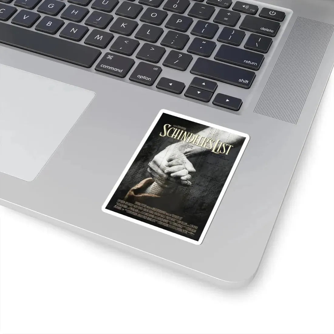 Schindlers List 1993 Movie Poster - STICKER Vinyl Kiss-Cut Decal - The Sticker Space