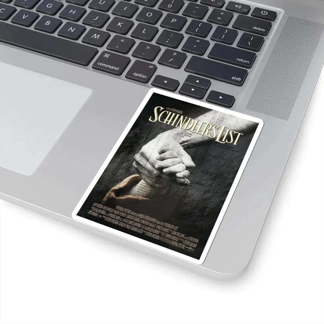 Schindlers List 1993 Movie Poster - STICKER Vinyl Kiss-Cut Decal - The Sticker Space