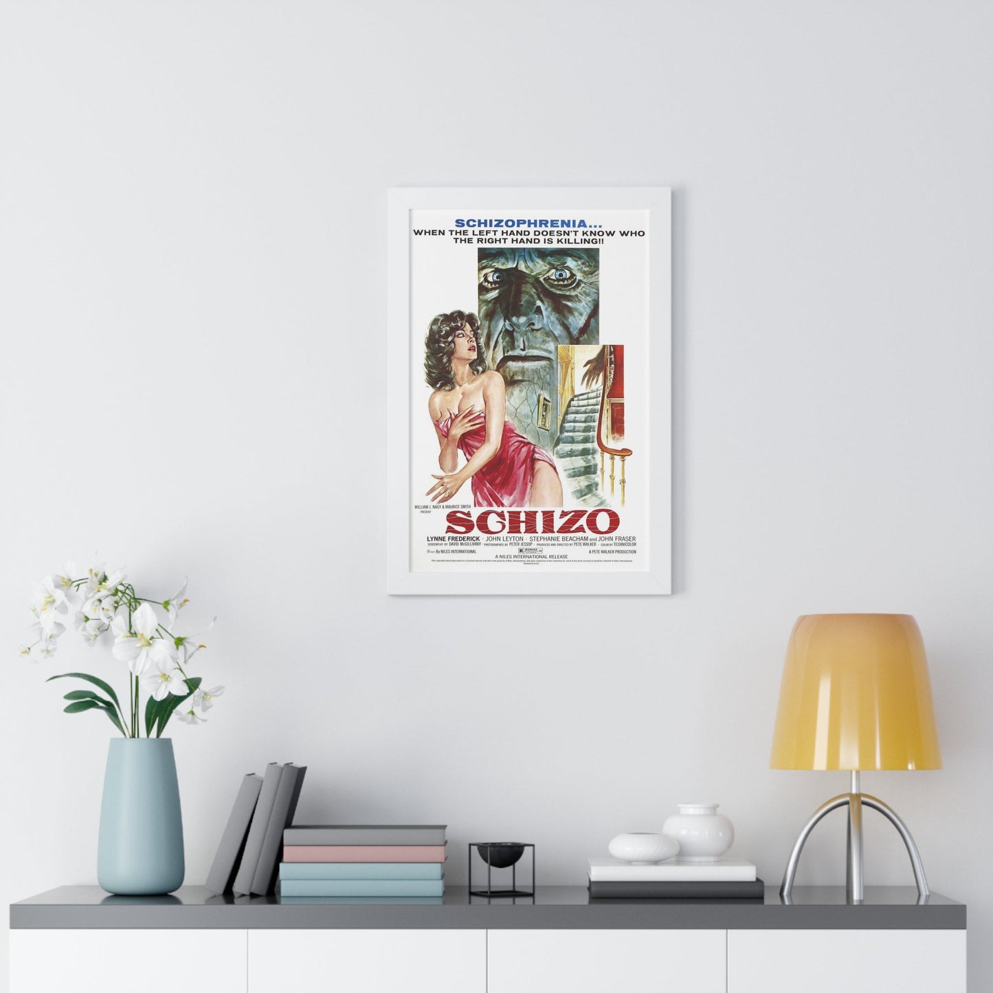 SCHIZO 1976 - Framed Movie Poster-The Sticker Space