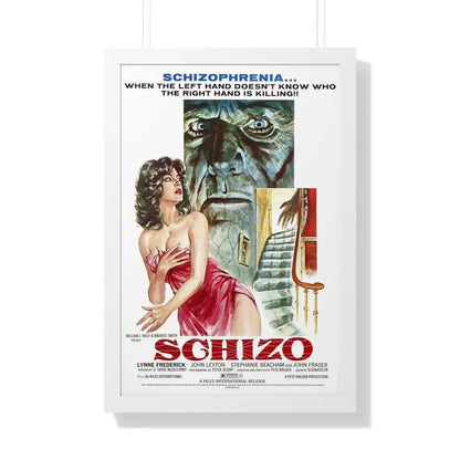 SCHIZO 1976 - Framed Movie Poster - The Sticker Space
