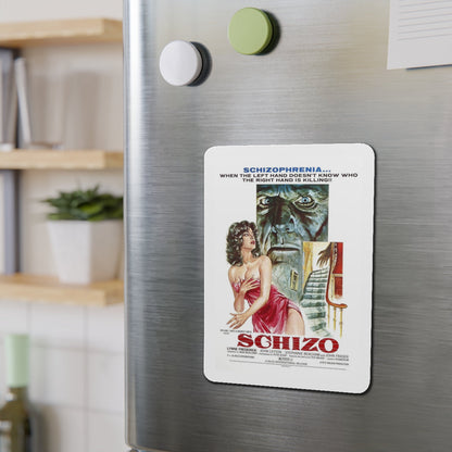 SCHIZO 1976 Movie Poster - Refrigerator Magnet-The Sticker Space