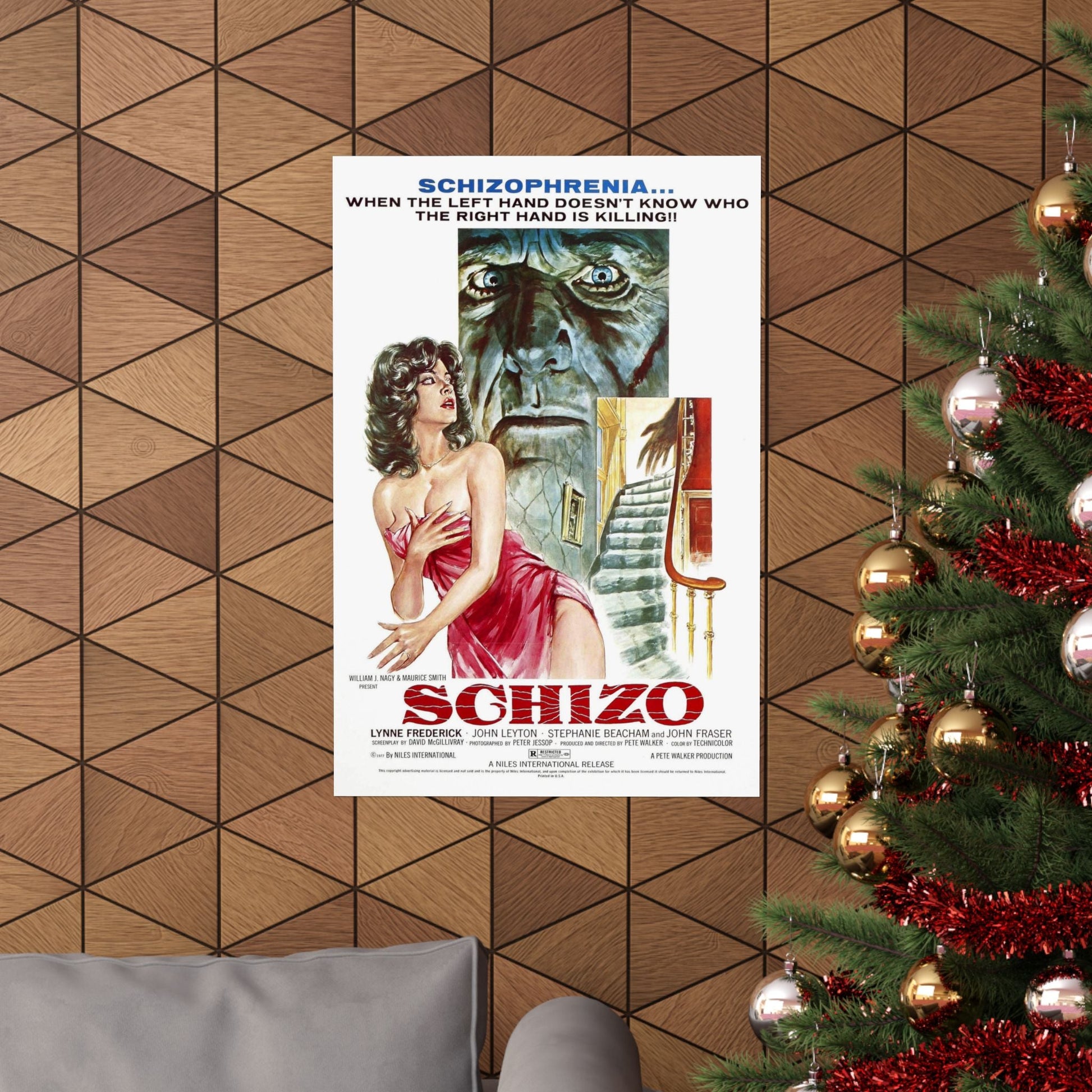 SCHIZO 1976 - Paper Movie Poster-The Sticker Space