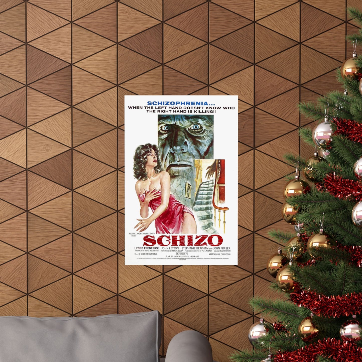 SCHIZO 1976 - Paper Movie Poster-The Sticker Space