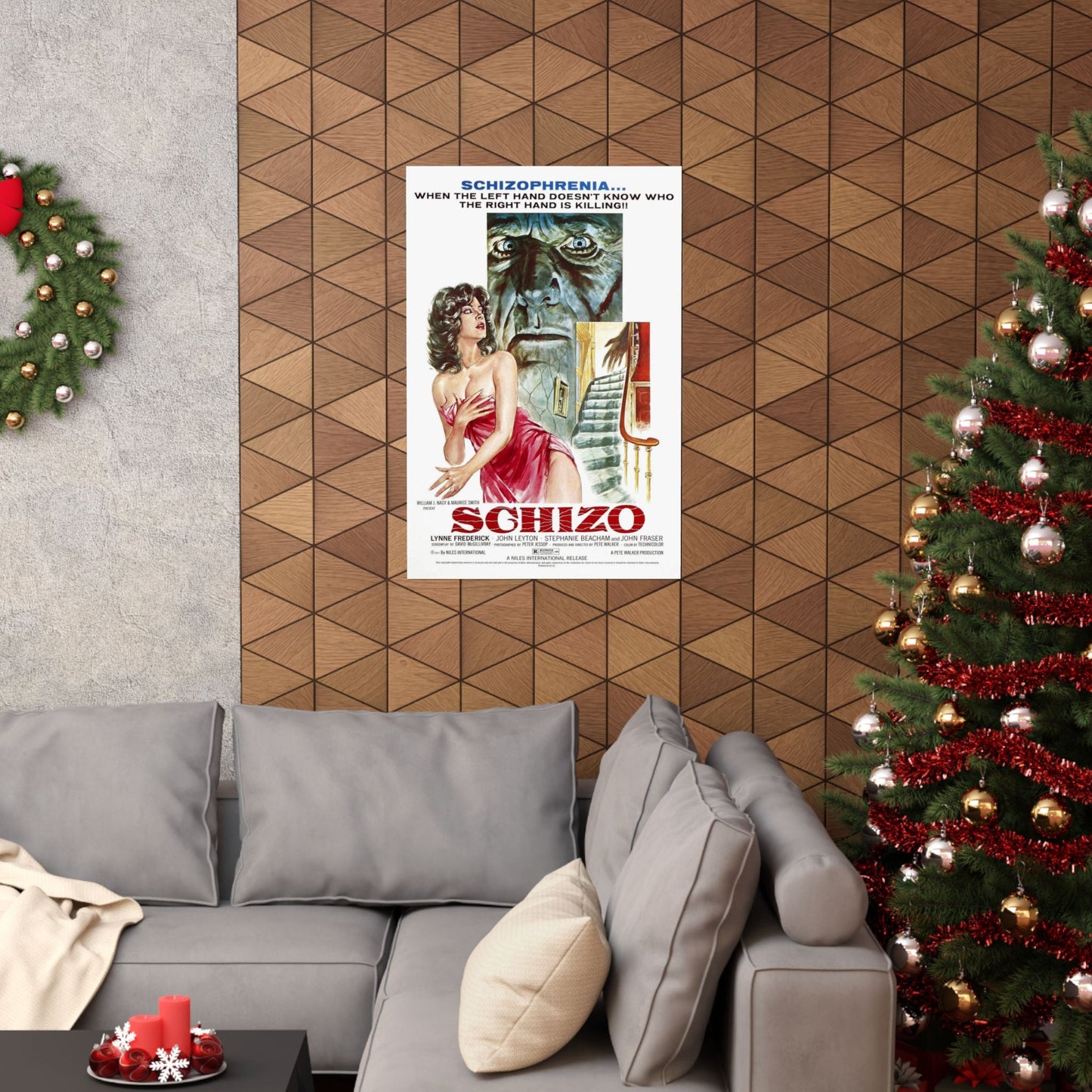 SCHIZO 1976 - Paper Movie Poster-The Sticker Space