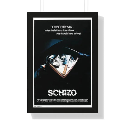 SCHIZO (2) 1976 - Framed Movie Poster - The Sticker Space