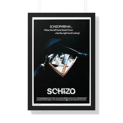 SCHIZO (2) 1976 - Framed Movie Poster - The Sticker Space