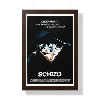 SCHIZO (2) 1976 - Framed Movie Poster - The Sticker Space